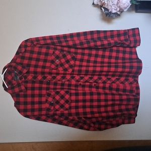 Red and black lumberjack flannel